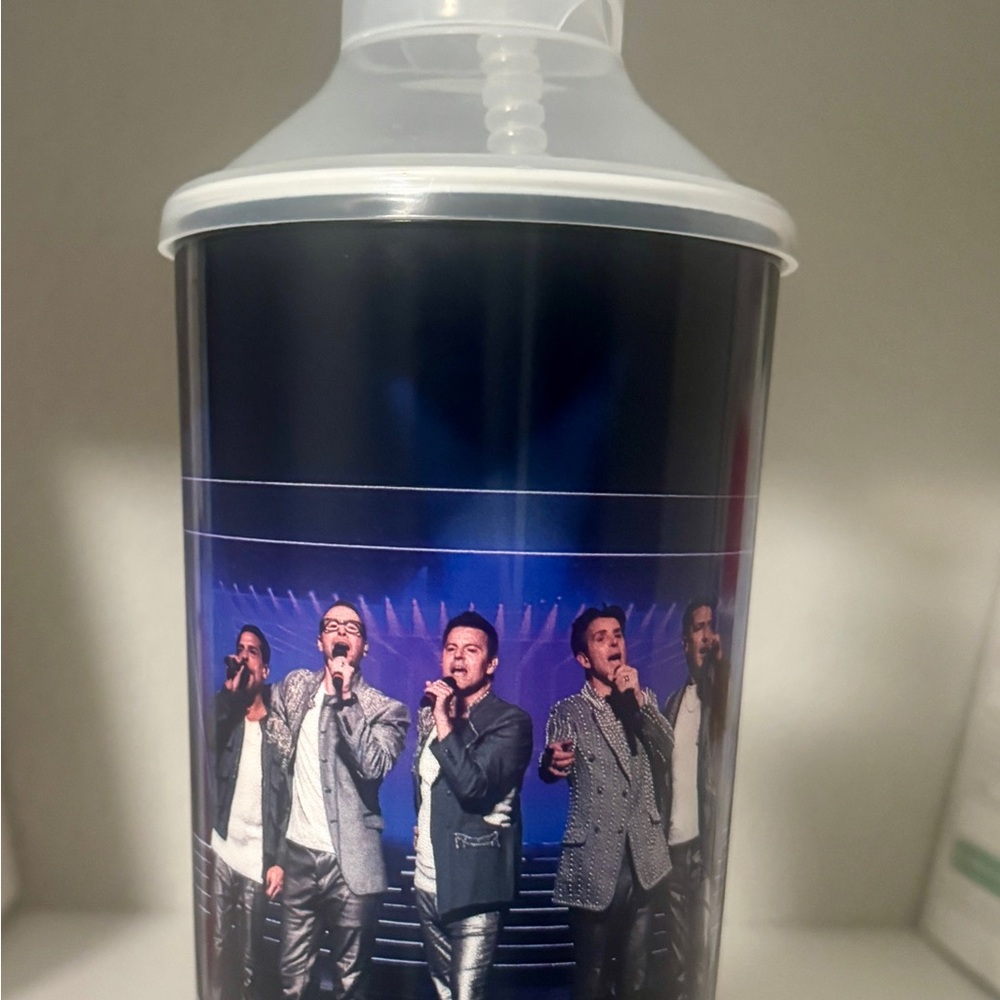 NKOTB 2026 The Right Stuff Residency Tumbler with Shaker Lid & Straw